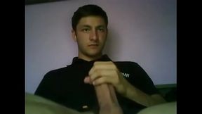 Collage boy huge cock jerk cam