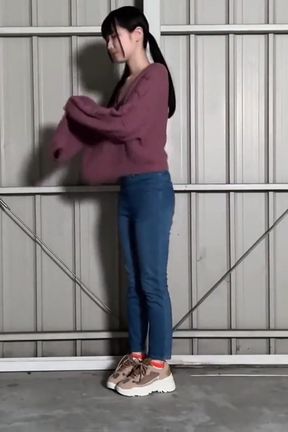 Peeking Curves That Spark a Hard Rush From a Teasing a-cup Charmer Part 3