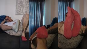 red socks