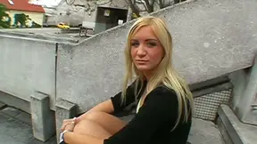 Stunning Blonde Delivers Impressive Blowjob Before Hardcore Public Sex Showdown