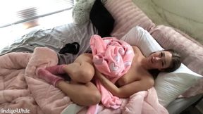 Brunette fetish reality video