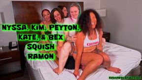 Nyssa Nevers, Kim Chi, Peyton Rhodes, Kate Austen, and Bex on Ramon!