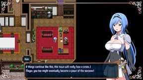 Busty heroine seduces elderly helper in a bikini - Nightmare Knight Part 10