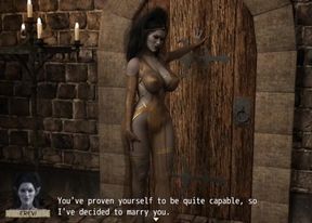 Peasant's Quest #111 Breeding Sex with Two Babes at Wedding Night