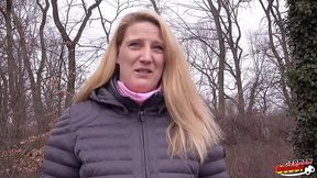 GERMAN SCOUT - CURVY BBW MILF MILENA PICKUP AND ROUGH STREET CASTING FUCK IN BERLIN