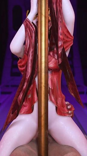 Cai Lin Virtual Temptress: Bigbutt Goddess - 3D Animation Hentai