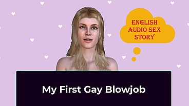 English Audio Sex Story - My First Gay Blowjob