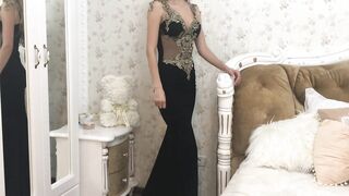 long dress fantesy and doggy style pounded