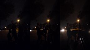 street sex with black man