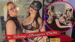 Taking Strangers Cocks Swingers Party
