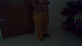 My Stepson Give Me Anal Fuck, When I Was Cleaning My Room in Night