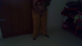 My Stepson Give Me Anal Fuck, When I Was Cleaning My Room in Night