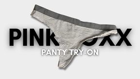 Voyeur’s Dream: Pink Foxx Tries on New Panties