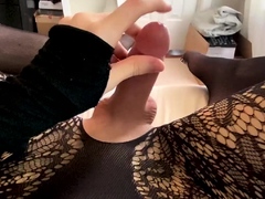 Hot gay twink dick masturbation video