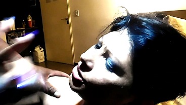 The day I made my friend film me with my cell phone while I fucked the black man in the building, I fucked so well that I became his whore now I lame for him and clean his ass with my tongue, I am his