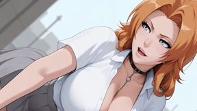 Rangiku Matsumoto Goes to the Real World and Fucks a Hot Guy! Bleach Hentai Uncensored POV
