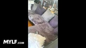 Hot Milf Claudia Valentine Needs Her Landlord's Cum To Prepare Cure For Covid