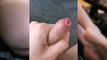 Amateurboy Does Cock Whipping And Hard Masturbation