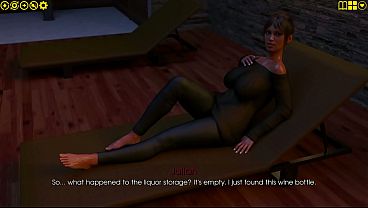 My Pleasure 41 - Cassandra Changes Dress in Front of Julian and Natasha Invites Him at Night