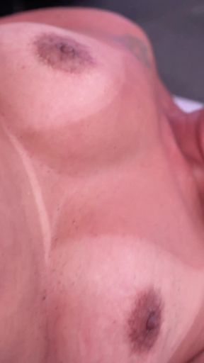 Ebony Granny Ass Fucked in Driving Van