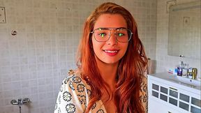 i love my co-worker with red hair i dreamed of fucking her in my wife's bed homemade