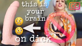 This Is Your Brain On Dick! Mind Fuck JOI [SUBTITLED] | Femdom Encouraged Bi Sub Conditioning with Cum Countdown