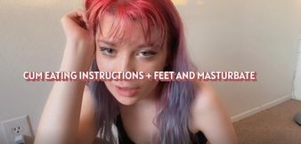 Cum Eating Instructions