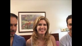 Tara Milf Double Penetration Bareback Gangbang Ends With Facials! (1st half mp4)