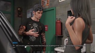 Creampie for Auto Mechanic Fucking on the hood of the car