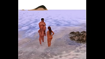 beach woman can&#039_t resist heyward