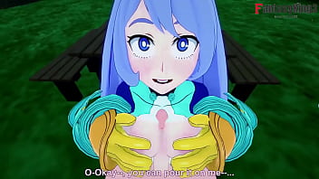 Nejire Hado fucking in the park pov | boku no hero | (Membership extra scenes)