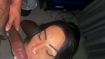 Ts Vanessa Rafaella - Oh my god, him put all dick inside my ass ( and cum on my face )