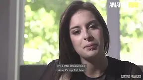 European amateur chick Emilie Martini needs scened dick for her