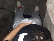 My neighbor and I masturbate together in the barn so that no one sees and cum many times - IkaSmokS