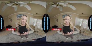 LETHAL HARDCORE VR - Sexy Blonde RIVER LYNN Pounded in Pantyhose