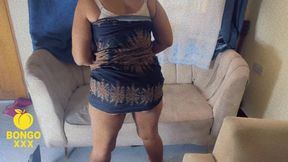 BBW Stepmom From Mombasa Twerking and Sucking My Dick