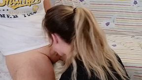 Babysitter Loves Sucking Cock, Wants a Huge Load