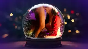 What happens in the snow globe?