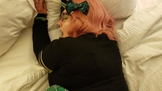 Erica Harmon deepthroats and fucks a fan from Comic Con