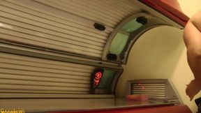 My sexy scene in the tanning salon
