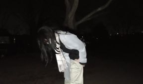 Pee Soaked Crossdresser Drops Pants For Park Squirting Exposure Frenzy