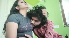 Vaishnavy dominating Sharun Raj hot romance in hotel room, Mallu couple Hot romance, Girl domination romance , Romantic couple