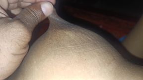 Housewife Nude Show in Bed