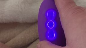 POV Watch & Listen to Me Cum Using My Vibrator for the First Time!