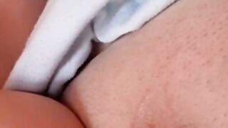 barely legal years older 18 yo masturbating with ice cream