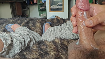 Leg warmers and Socks Morning Cum socksmancum