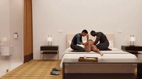 Tacos Husband Watches Wife Getting Massage From Two Dudes in Her Hotel Room - Episode122