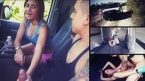 Marina Angel Will Only Get a Ride for Rope Bondage, Deepthroat BJ & Rough Sex - HelplessTeens