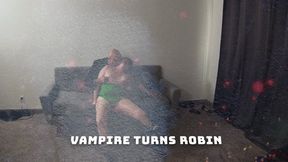 Vampire Levi Turns Robin after Feeding