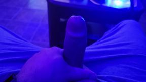 Playing with my Uncut Cock in Sweatpants Joggers